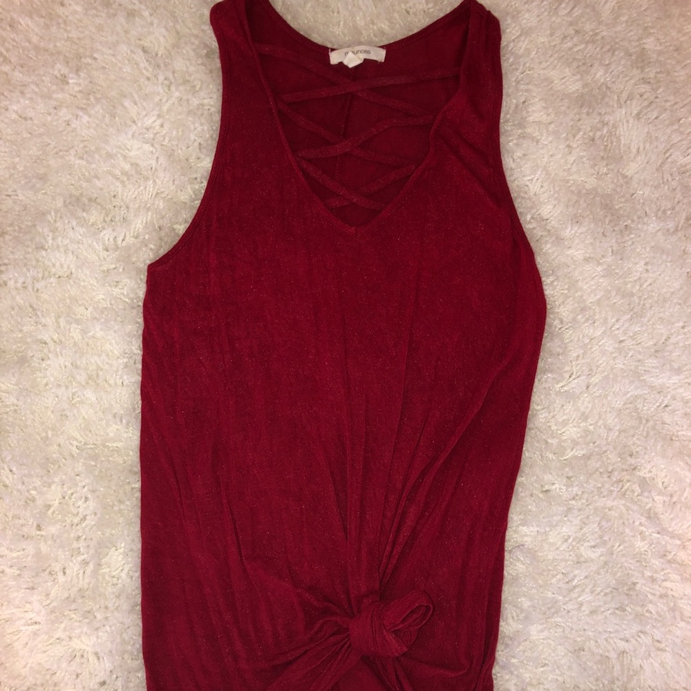 Criss cross tank